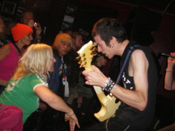 DANNY goes for the girl.