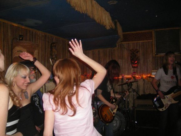 NATASHA and JANUARY 1963 enjoying KILLAH PANG.