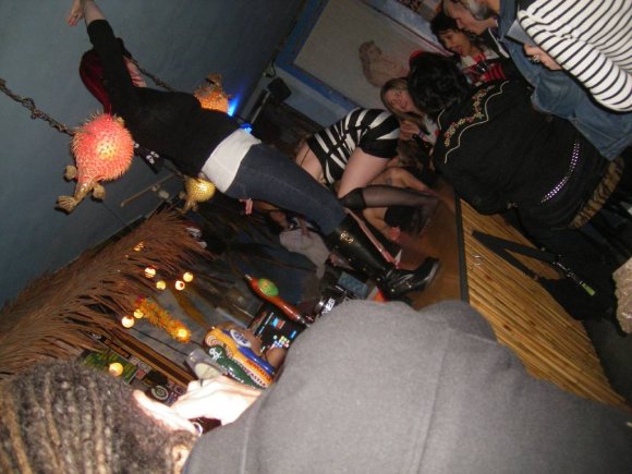 The Birthday Girls (CASEY & NELL) take to bartop dancing!