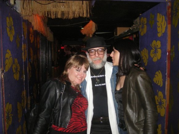 ADRIENNE and CARMELLA make a WOOD sandwich.