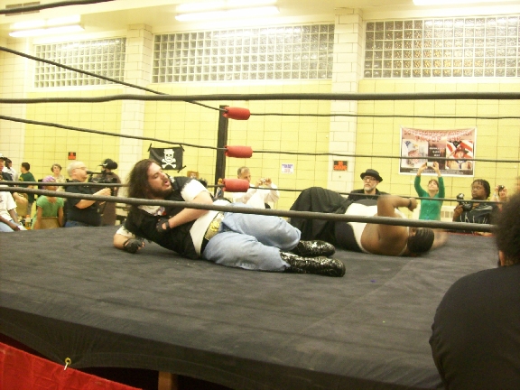 Both big men are down.