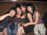 HITOMI, TAKAKO, JAM and YUKA pose for the camera "with ugly face".