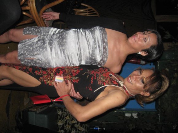 Two of the WAIKIKI WALLYS girls!