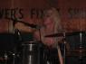 JENNY drums on.