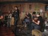 THE "SOFA KING" WILDE JAM with JOHN COLLINS (elbow), TINA, KENN, WILD BILL, ASH and BRIAN BURKE.