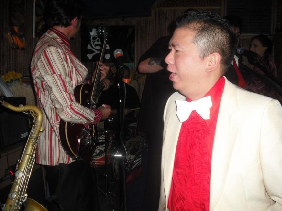 OTTO's Boss - STEVE PANG, looking debonair.
