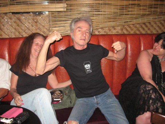 PETER showing off his FRANK WOOD shirt!