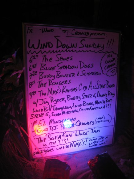 The line-up.