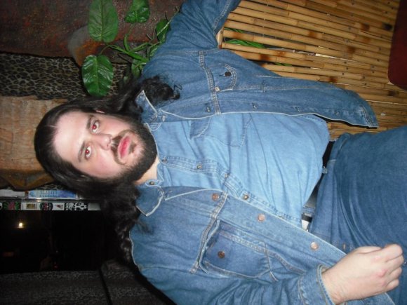 BIG RON taking a load off.