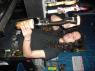 Bartender CHRIS shows how to pour a pint.