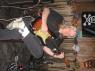WILD BILL relaxes while he plays the blues.