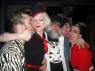 Mr. WOOD with the KAMIKAZE QUEENS (LLOYD, TRINITY, Mr. WOOD, TEX MORTON and KATE.