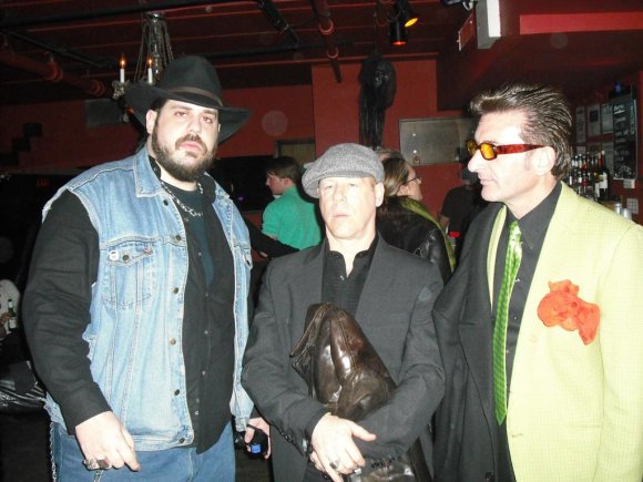BIG RON with DANNY RAY and LUIGI BABE.