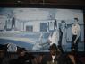 Painting on wall of TRASH BAR done by SEBASTIAN (HONOR AMONG THIEVES bassist).