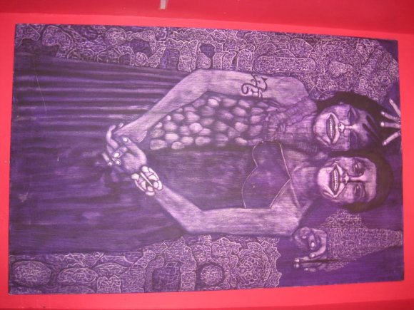 Painting by MICHEAL MUSTER
