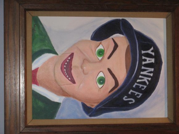 Painting by GEORGE CRISIS