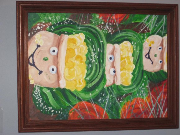 Painting by GEORGE CRISIS