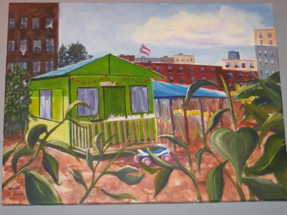 Painting by GEORGE CRISIS