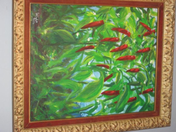 Painting by GEORGE CRISIS