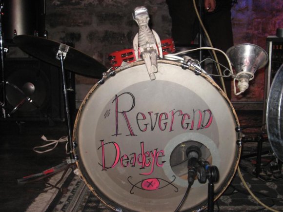 REVEREND DEADEYE brought his little friend.