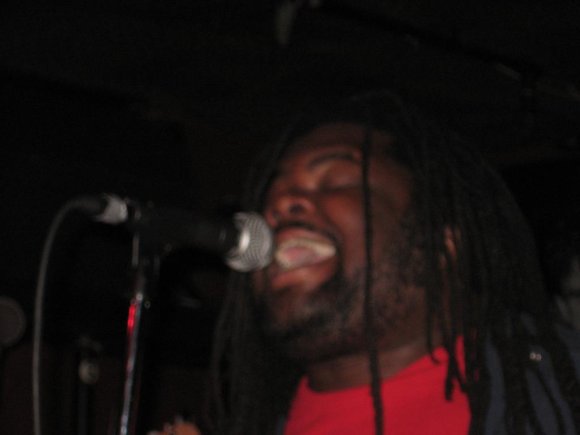 Close-up of COREY.
