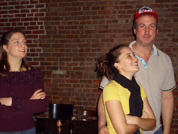 PAMELA (MRS. MAGEE) with OLGA and PRINCE HAL.