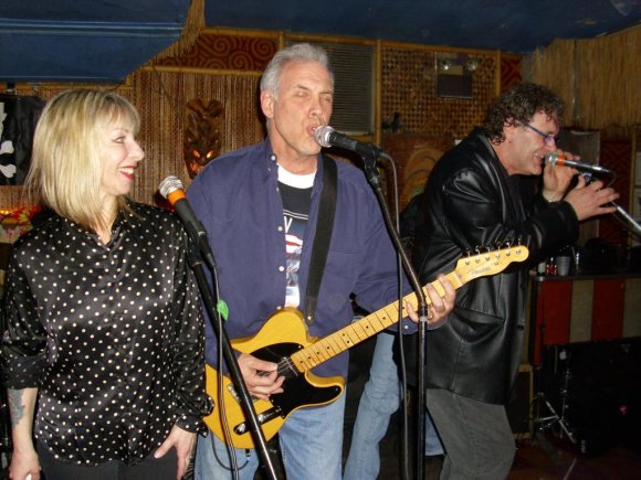 CYNTHIA (B GIRLS) and BOBBY WACHMAN (THE BOYFRIENDS) with JOE KELLY (BUDDY LOVE, ALL MOBBED UP)