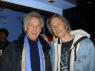 PHOTOGRAPHER EXTRAORDINAIRE - BOB GRUEN hanging with LENNY KAYE of PATTI SMITH GROUP while JESSE MALIN DJs in the background.
