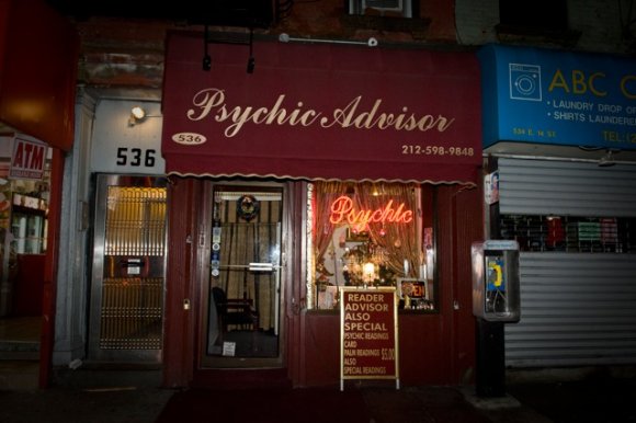 Psychic 2 doors over from OTTO's.