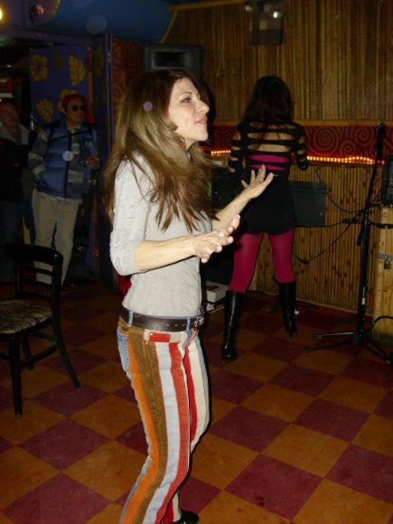 AIMEE KRISTIE, another LOVE PIRATES fan enjoying the show.