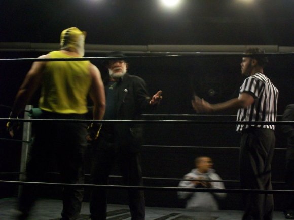 TIBERIUS and Mr. WOOD awaiting MANSLAUGHTER.