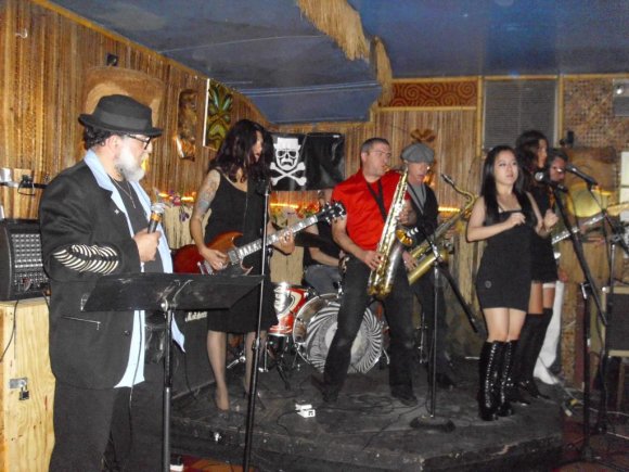 FRANK WOOD, SHE WOLF, BEN, DANNY RAY, STELLA and DAWN