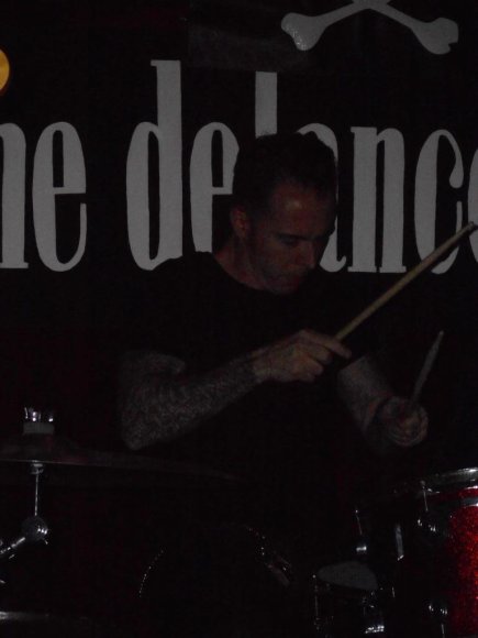 DAVE hiding in the shadows.