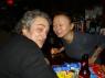 CRAZY GLENN WERNIG (NY WASTE) and Bartender LAURA.