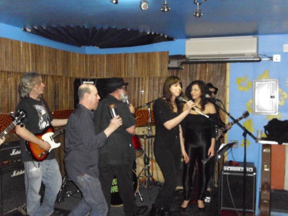 T. J., MIKE, FRANK, SARINA, CATHERINE and KENN