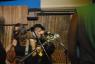BABS and Mr. WOOD on the trumpet!