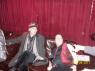 ANGELO OLIVIERI (JOY RYDER & THE AVIS DAVIS BAND) with SCOTT on the couch.
