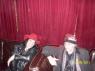 GASS WILD (LOVE PIRATES) with a sceptical ANGELO.
