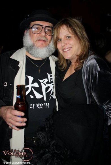 Mr. WOOD and CATHERINE CORSY from TOTAL VOLUME MAGAZINE