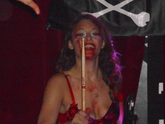 MEGHAN returns to the drums.