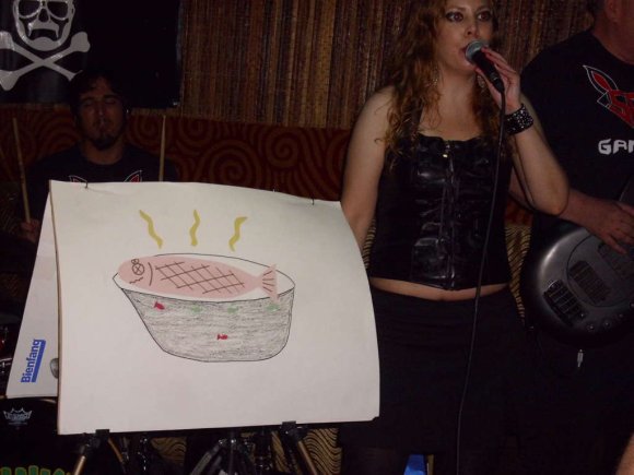 RACHEL with visual aids.
