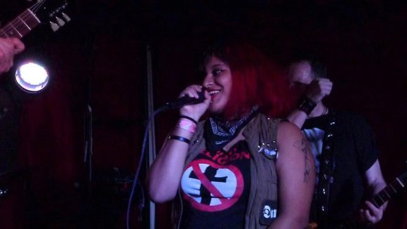 POOKIE RODRIGUEZ sings 'SYSTEMATIC DEATH' with the 30 DOWN & DIRTY REVUE!