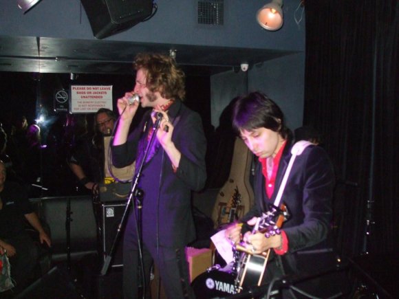 DADDY LONG LEGS and MURAT AKTURK with JOSH STYLES hidden behind him!