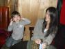 RODNEY's son and wife - KYLE and MASAKO