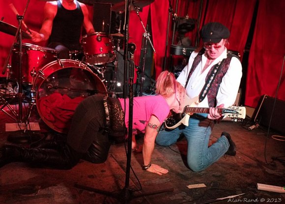 CYNDI on her knees for HENRY, AGAIN!