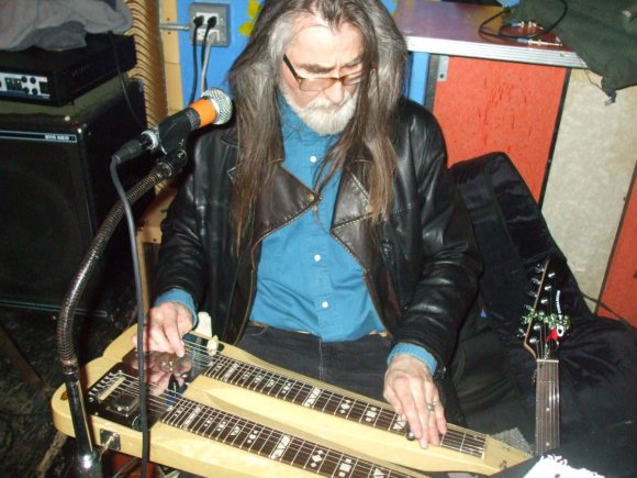 RICK on the Lap Steel!