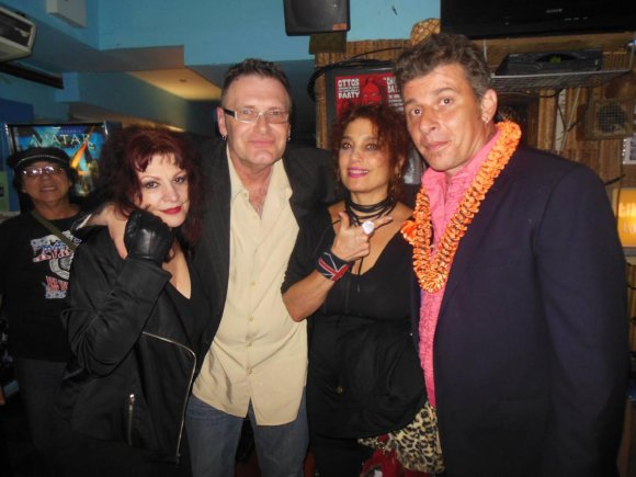 NICY LAZZONI, NATASHA, JOEY, REW and JOHNNY
