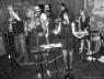 MIKE, ALISON, CYD, KENN, FRANK (on drums?), MATT, DEANNA and SARAH