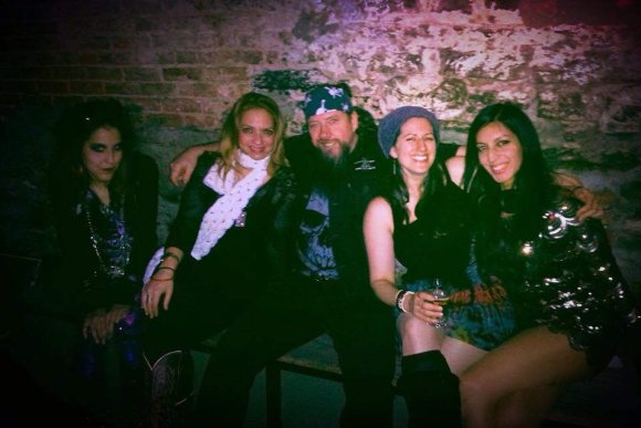 HELEN, DORIT, J. J., DEB and RANI get ready for the Show!