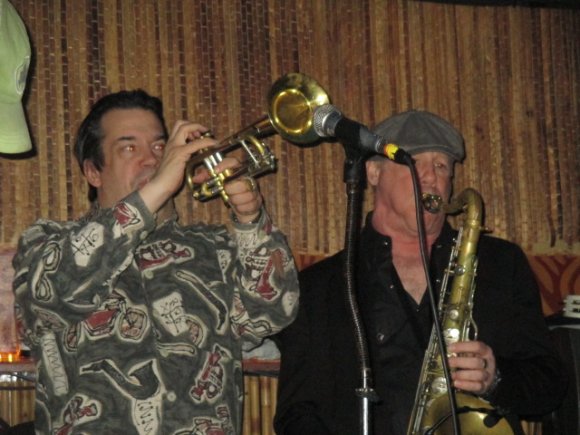 MAC GOLLEHON (MAC GOLLEHON & THE HISPANIC MECHANICS and...) and DANNY RAY (MAD JUANA, JESSE MALIN and...)